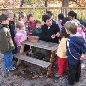 Children learning about fall at Montessori school in Minneapolis, MN-84511fb10d