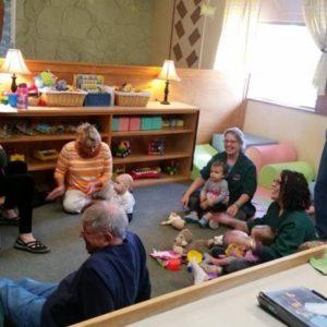 Grandparents day at our Montessori school in Roseville, MN-340acf47ab