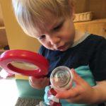 Science exploration with magnifier